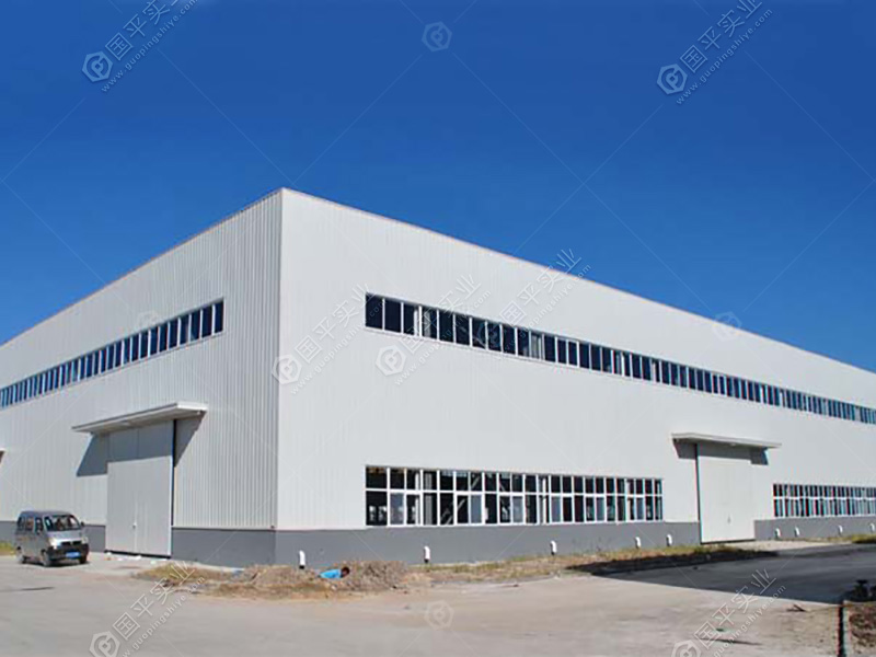 郑州市高新区新地印刷公司钢结构厂房案例
